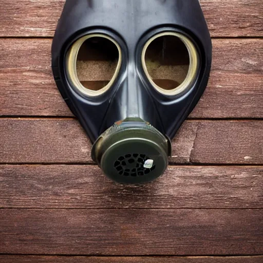 Prompt: gas mask