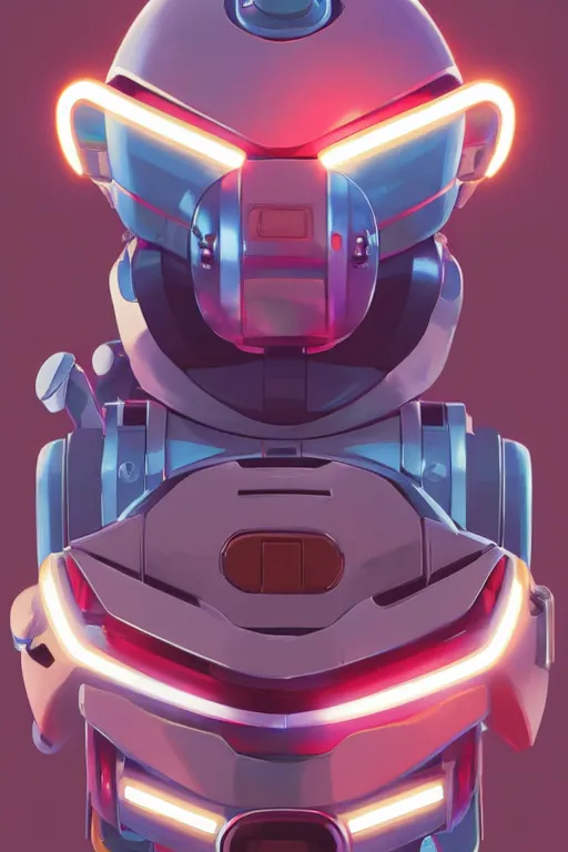 Image similar to metabots medabots medarotto medarot robot minimalist comics helmet mask neon cybereye, behance hd by jesper ejsing, by rhads, makoto shinkai and lois van baarle, ilya kuvshinov, rossdraws global illumination ray tracing hdr radiating a glowing aura