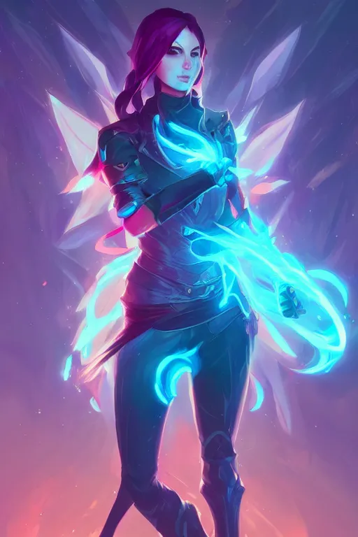 Prompt: fiora league of legends wild rift hero champions arcane magic digital painting bioluminance alena aenami artworks in 4 k design by lois van baarle by sung choi by john kirby artgerm and greg rutkowski and magali villeneuve mage fighter assassin