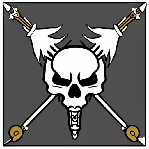 Prompt: flat fantasy art rpg skill icon of divine burning skeleton