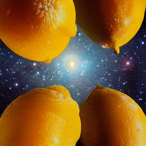 Image similar to planet lemon, photo by hubble telescope