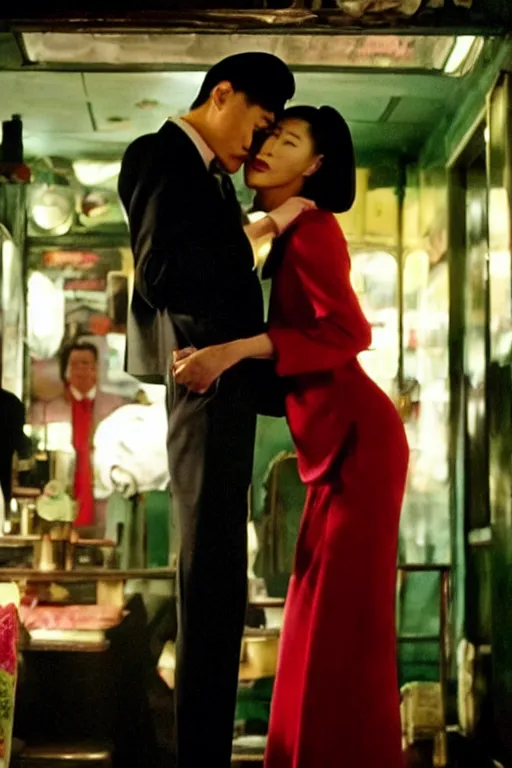 Image similar to in the mood from love directed by wong-kar-wai starring Dichen Lachman