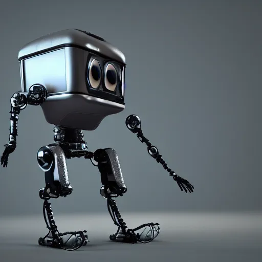 Image similar to 1930's robot from movies and serials, octane render, studio lighting