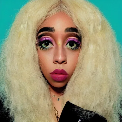 Image similar to doja cat, realistic