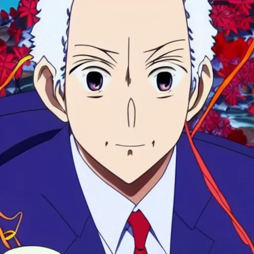 Prompt: lee kuan yew depicted in the anime free!, anime, kyoto animation, kyoani, very beautiful, vibrant, detailed