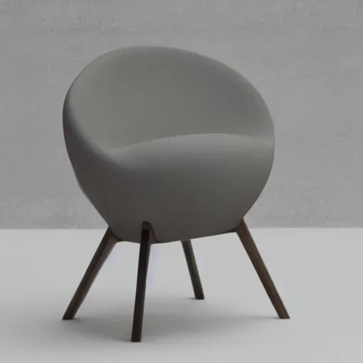 Image similar to design of a banana - shaped chair