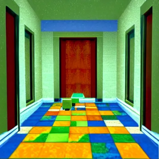 Image similar to a still of the shining, 1 9 9 6 super mario 6 4 graphics nintendo 6 4 visuals aesthetic