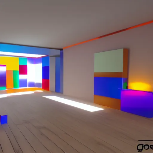 Prompt: govee lighting, colourful, 8 k, unreal engine,