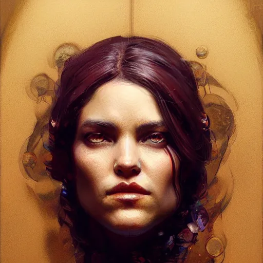 Image similar to UHD photorealistic Spawn as a character on a soap opera, hyperrealistic, correct details, cosmic dynamic lighting, symmetrical face, accurate face, in the style of art nouveau by Greg Rutkowski