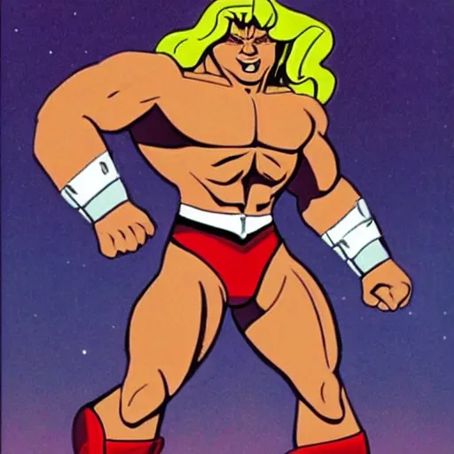 Prompt: he man she ra