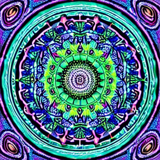 Image similar to psychedelic mandala by Carl Jung