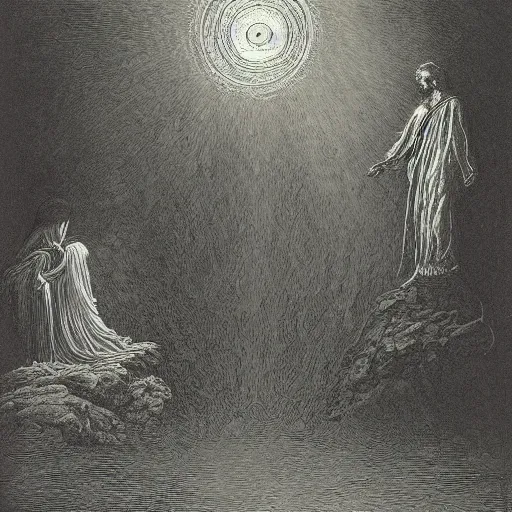 Image similar to astral projection by gustave dore