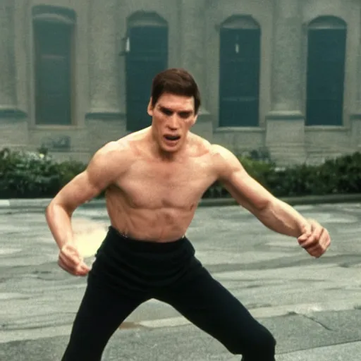 Prompt: Live Action Still of Jerma in Rocky, real life, hyperrealistic, ultra realistic, realistic, highly detailed, epic, HD quality, 8k resolution, body and headshot, film still