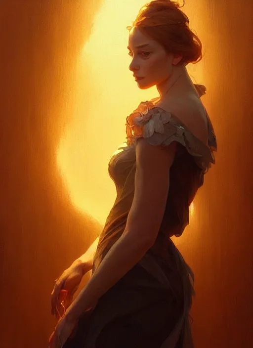 Image similar to terrence boyd portrait, golden hour, elegant, highly detailed, digital painting, artstation, concept art, smooth, sharp focus, illustration, art by artgerm and greg rutkowski and alphonse mucha