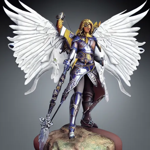 Image similar to warriors of light like angels, realistic, very detailed