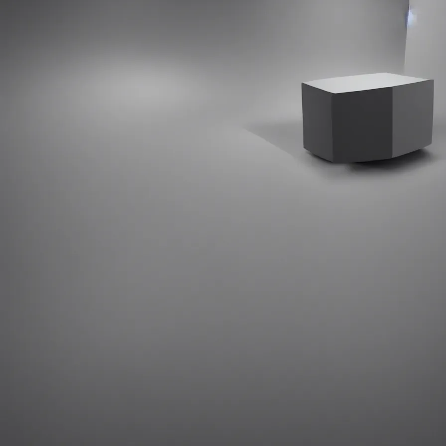 Image similar to a square cube, hyper realistic, octane render, unreal engine, studio lighting
