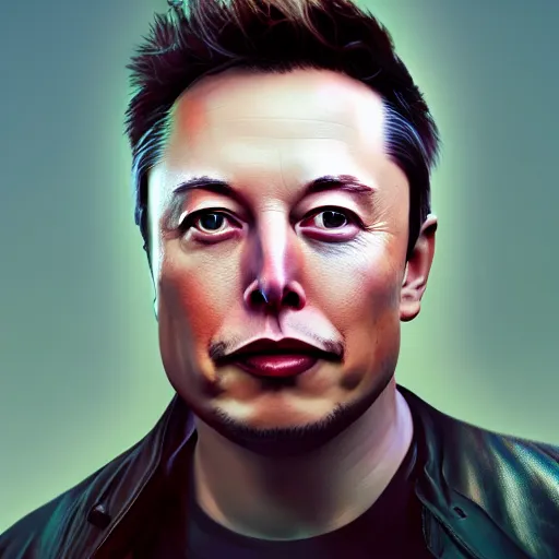 Prompt: a portrait of Elon Musk, volumetric lighting, made by Stanley Artgerm Lau, WLOP, Rossdraws, ArtStation, CGSociety, concept art, cgsociety, octane render, trending on artstation, artstationHD, artstationHQ, unreal engine, 4k, 8k,