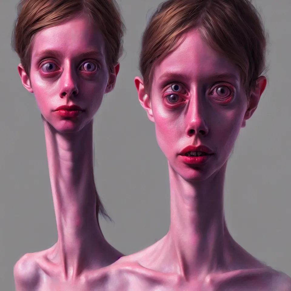 Prompt: bright realistic anorexic todd solondz, diffuse lighting, fantasy, intricate, elegant, highly detailed, lifelike, photorealistic, digital painting, artstation, illustration, concept art, smooth, sharp focus, art by francis bacon