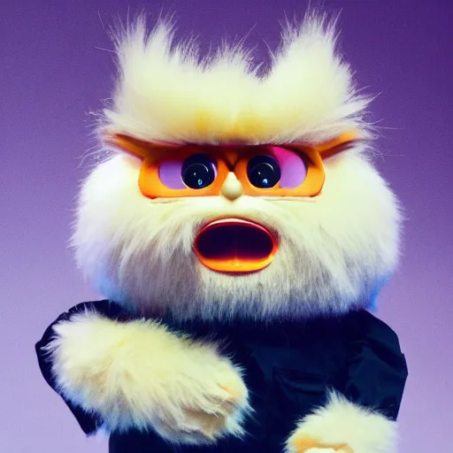 Prompt: elon musk as a furby