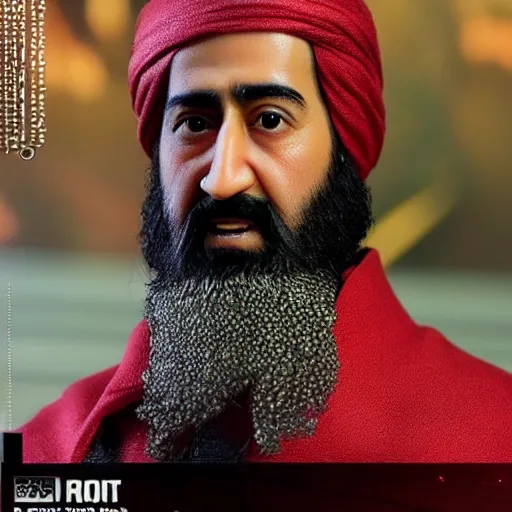 Image similar to hot toys osama bin laden