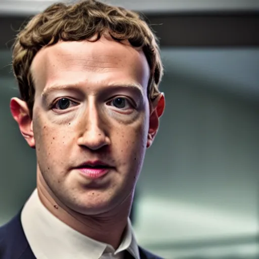 Image similar to Mark Zuckerberg in Inglorious Basterds, movie still, EOS-1D, f/1.4, ISO 200, 1/160s, 8K, RAW, unedited, symmetrical balance, in-frame, Photoshop, Nvidia, Topaz AI