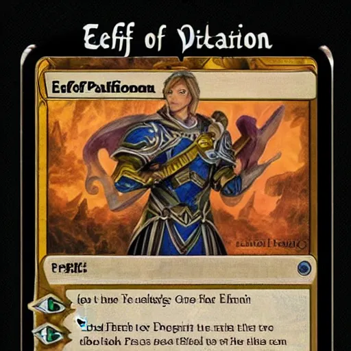 Prompt: Elf Paladin Oath of Devotion, token with a round border, Dungeons and Dragons