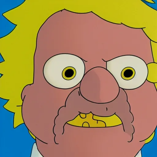 Prompt: Boris Johnson in the Simpsons, high definition, 4k, ultra HD