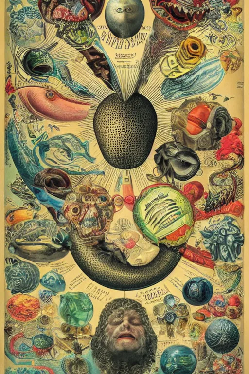 Image similar to vintage magazine advertisement depicting all of the languages in the world on a tongue, by marius lewandowski, by ernst haeckel