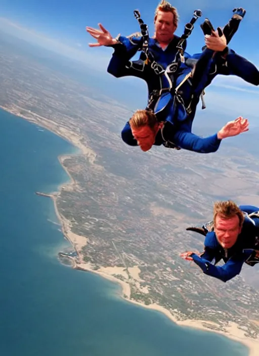 Image similar to ewan mcgregor skydiving