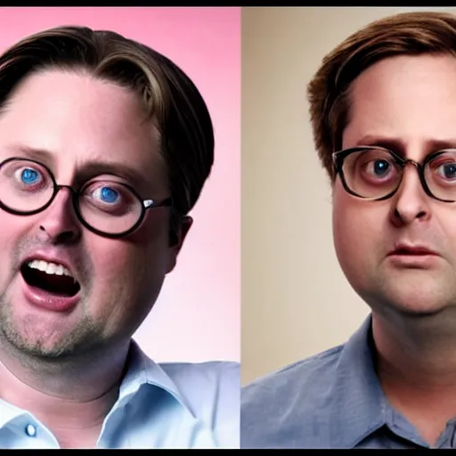 Prompt: tim heidecker and eric wareheim as united states senators