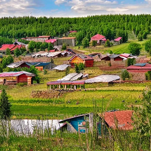 Image similar to Iglino village, Bashkortostan, Russia