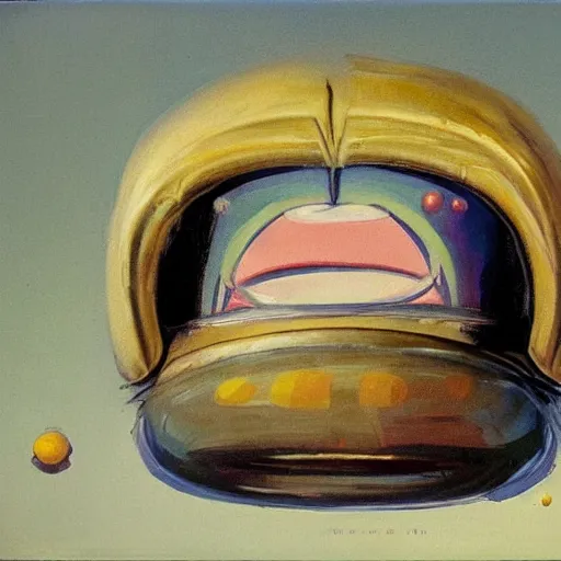 Image similar to alien by wayne thiebaud