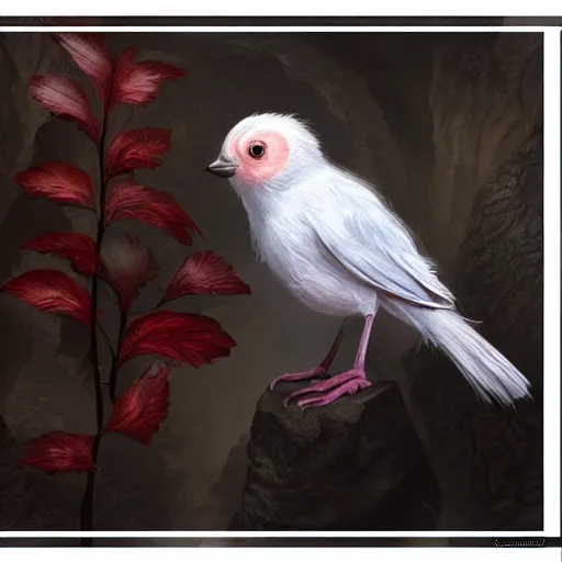 Prompt: a portrait painting of the cutest bird, fantasy art, digital art, unreal engine