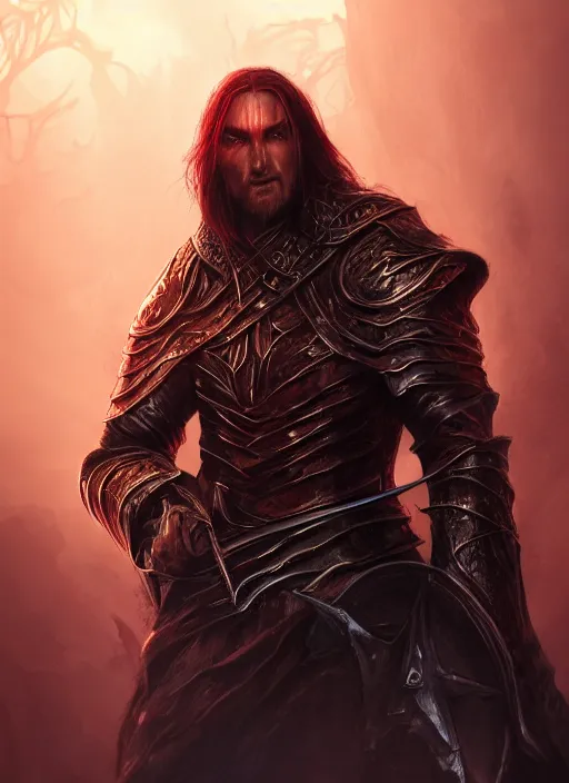 Image similar to crimson beherit, ultra detailed fantasy, elden ring, realistic, dnd character portrait, full body, dnd, rpg, lotr game design fanart by concept art, behance hd, artstation, deviantart, global illumination radiating a glowing aura global illumination ray tracing hdr render in unreal engine 5