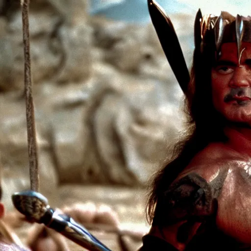 Image similar to bill murray as conan the barbarian