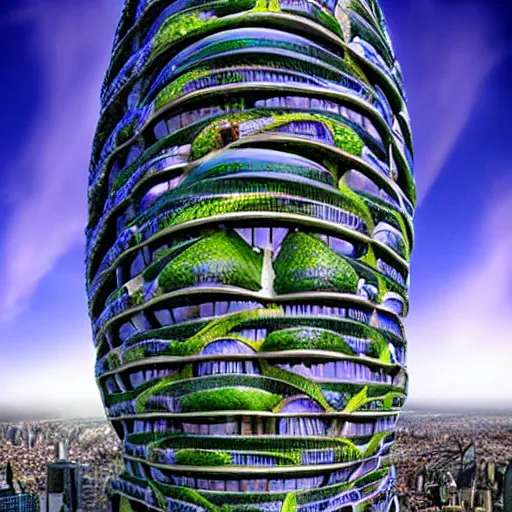 Image similar to monster by vincent callebaut