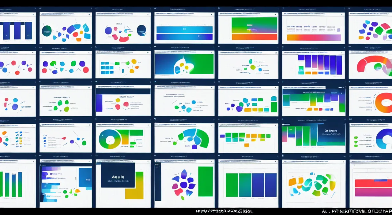 Image similar to a powerpoint presentation about ai making powerpoint presentations. powerpoint spreadsheet.