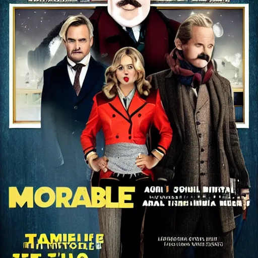 Image similar to Movie poster for the sequel to Mortdecai