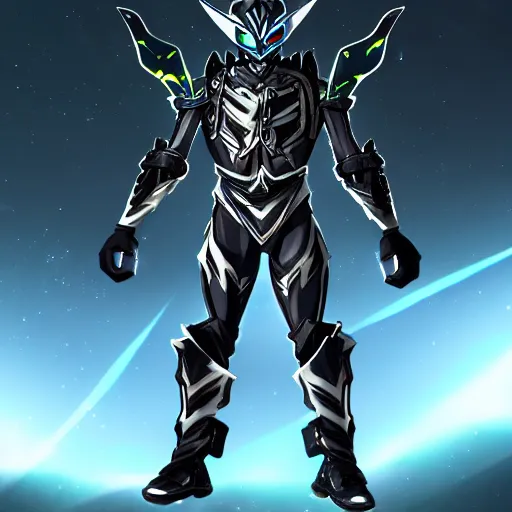 Image similar to High Fantasy Kamen Rider, glowing eyes, moody colors, daytime, grey rubber undersuit, segmented armor, Guyver Dark Hero