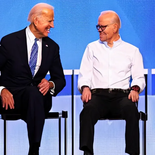 Prompt: Joe Biden and Walter White