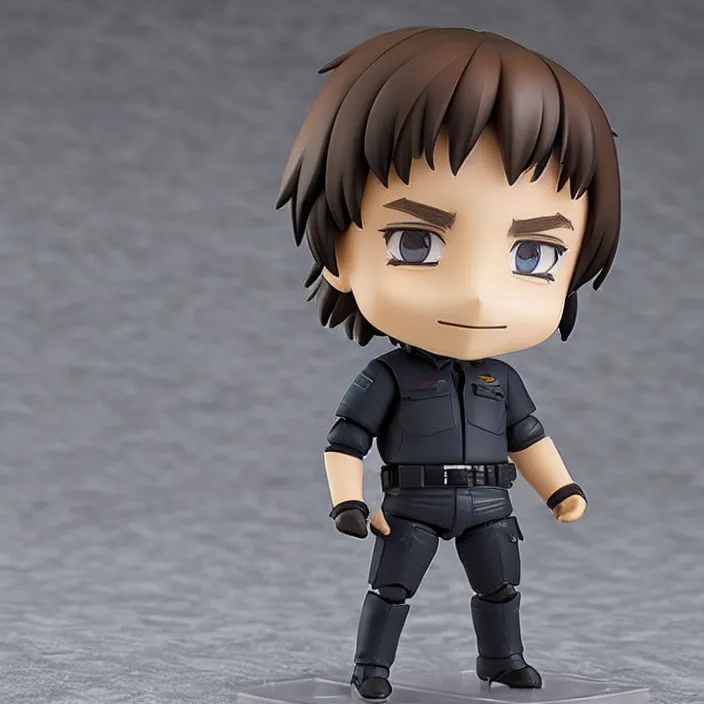 Image similar to christian bale, an anime nendoroid of christian bale, figurine, detailed product photo