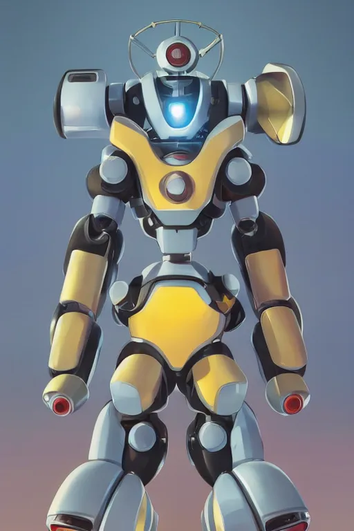 Image similar to metabots medabots medarotto medarot robot minimalist comics helmet mask neon cybereye, behance hd by jesper ejsing, by rhads, makoto shinkai and lois van baarle, ilya kuvshinov, rossdraws global illumination ray tracing hdr radiating a glowing aura