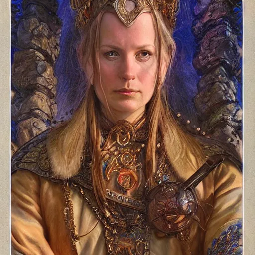 Image similar to The ring of three wishes fantasy D&D item, portrait art by Donato Giancola and James Gurney, digital art, trending on artstation
