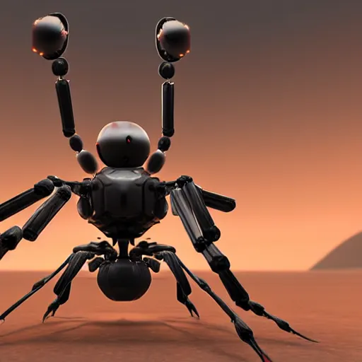 Image similar to mech spider robot, ultra realistic, rendered in unreal engine 5