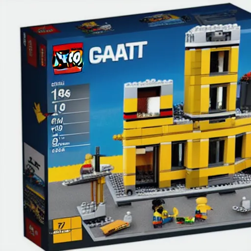 Prompt: Guantanamo bay Lego Set