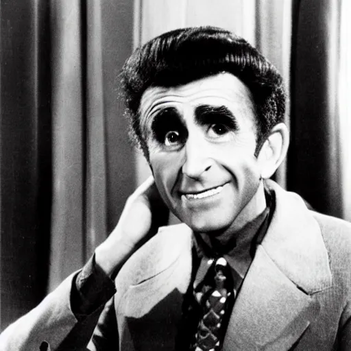 Prompt: Rod Serling as a Disney character