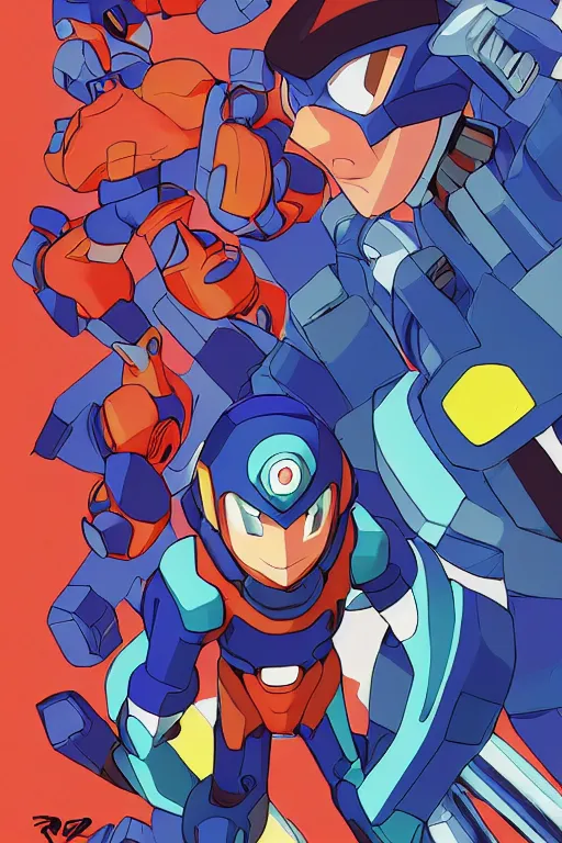 Image similar to hero 3 d megaman x zero rockman 2 0 2 2 switch game boss robot ninja mask helmet legacy collection fanart artsation, steetart gta 5 comics, behance hd by jesper ejsing, by rhads, makoto shinkai and lois van baarle, ilya kuvshinov, rossdraws global illumination ray tracing