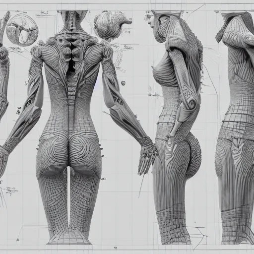 Female back anatomy Confusion_ - Illustrations ART street