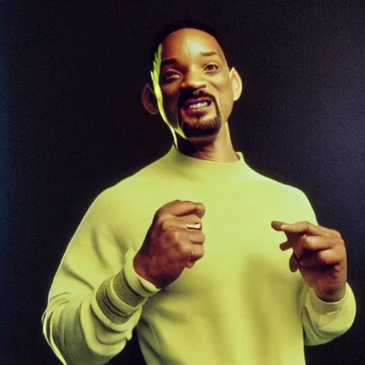 Image similar to will smith posing for a camera, holding up a phone during an photoshoot for his early 2 0 0 0's techno album, cool coloring reminiscent of the 2 0 0 0's, album cover, y 2 k aesthetic,