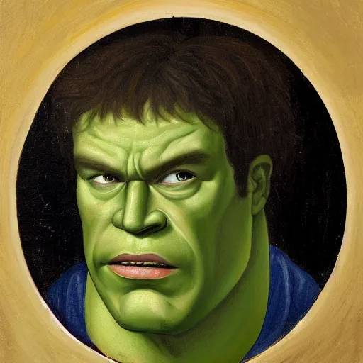 face painting hulk